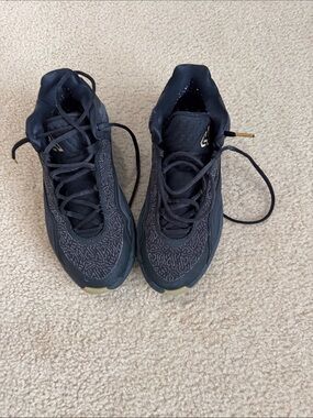 Nike Men's Black with Gold Accent Athletic Sneakers